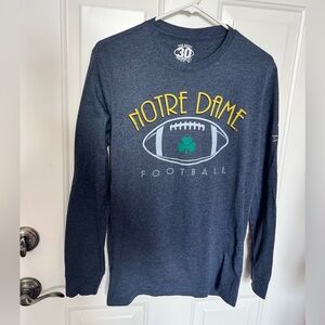 Notre Dame “The Shirt” Navy Long Sleeve- Size Small